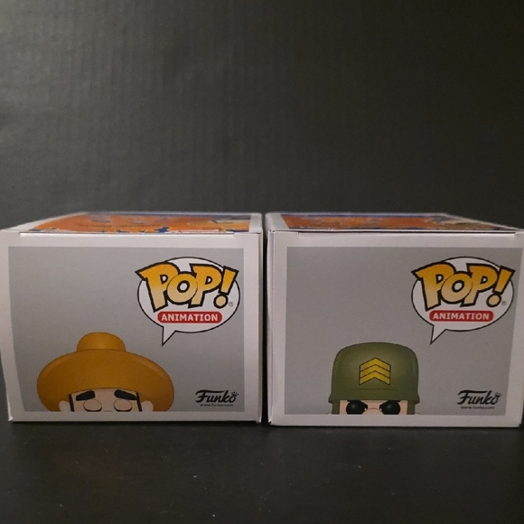 Funko Pop! Wacky Races Lazy Luke and Sergeant Blast Figures - Picture 8 of 8